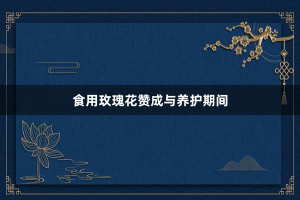 食用玫瑰花赞成与养护期间